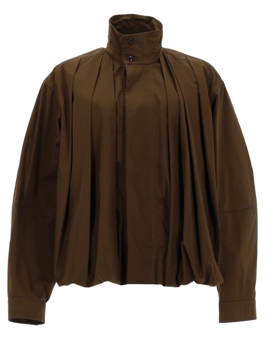 LEMAIRE PLEATED BOMBER JACKET