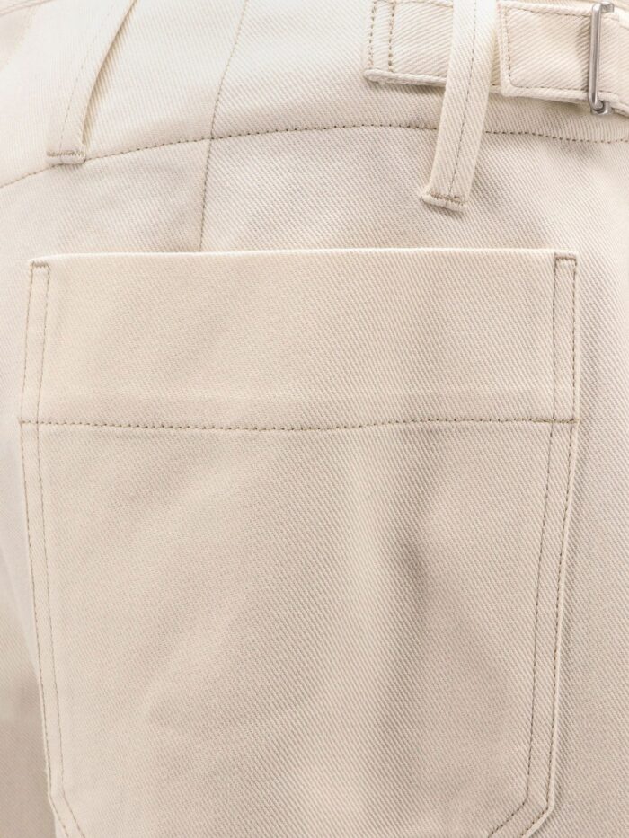 LEMAIRE Pleated Carrot Denim Trouser