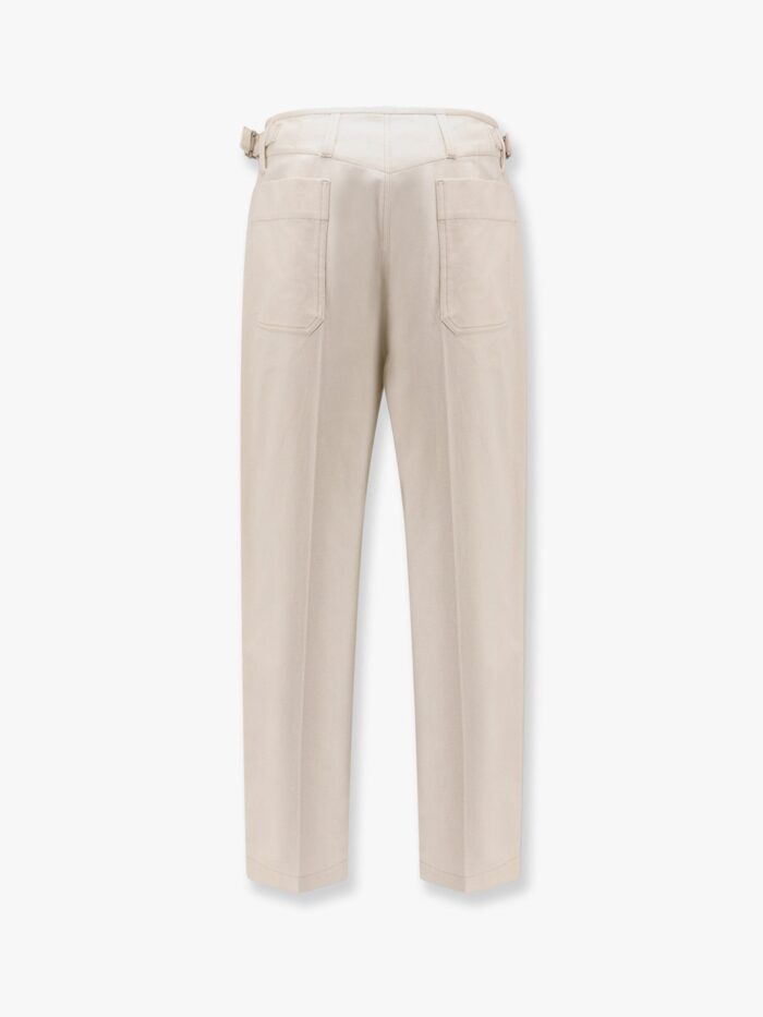 LEMAIRE Pleated Carrot Denim Trouser