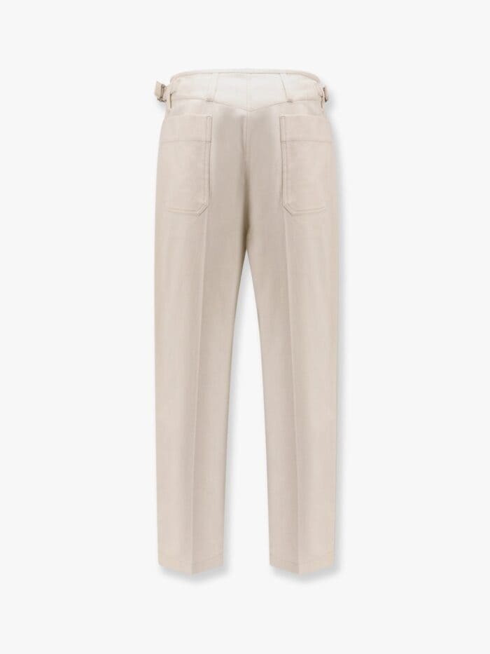 LEMAIRE PLEATED CARROT PANTS