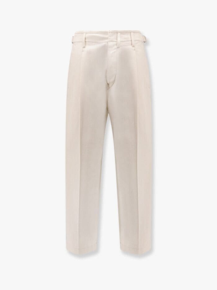 LEMAIRE PLEATED CARROT PANTS