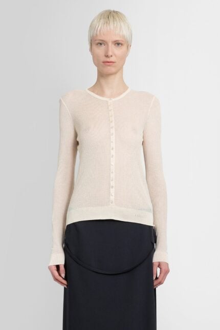 LEMAIRE Seamless Rib Top In Viscose Silk