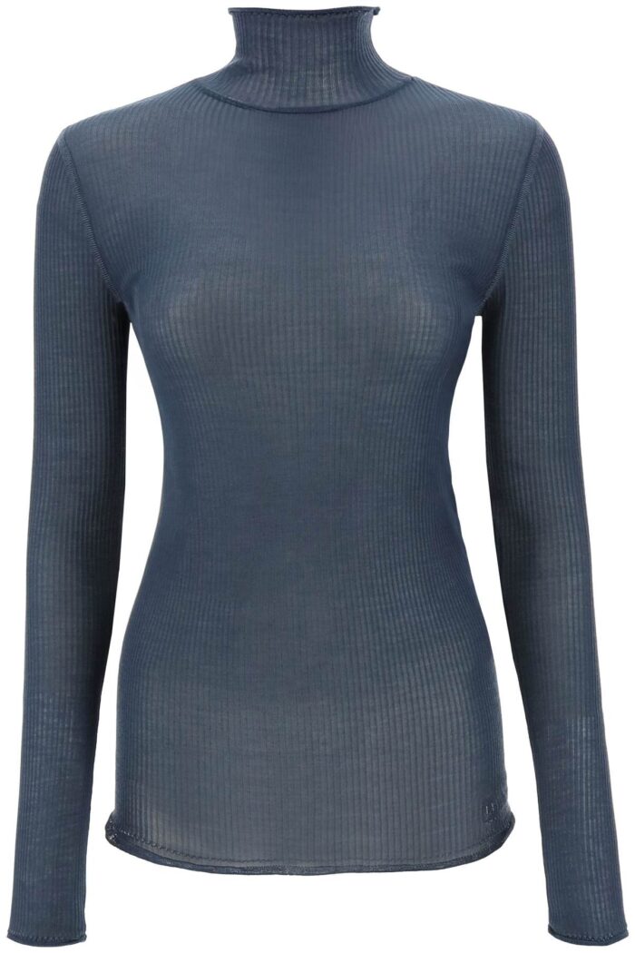 Lemaire Seamless Silk Turtleneck Sweater