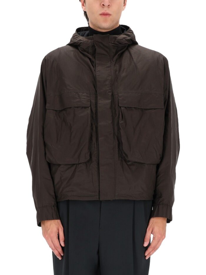 LEMAIRE SHORT RAIN PARKA