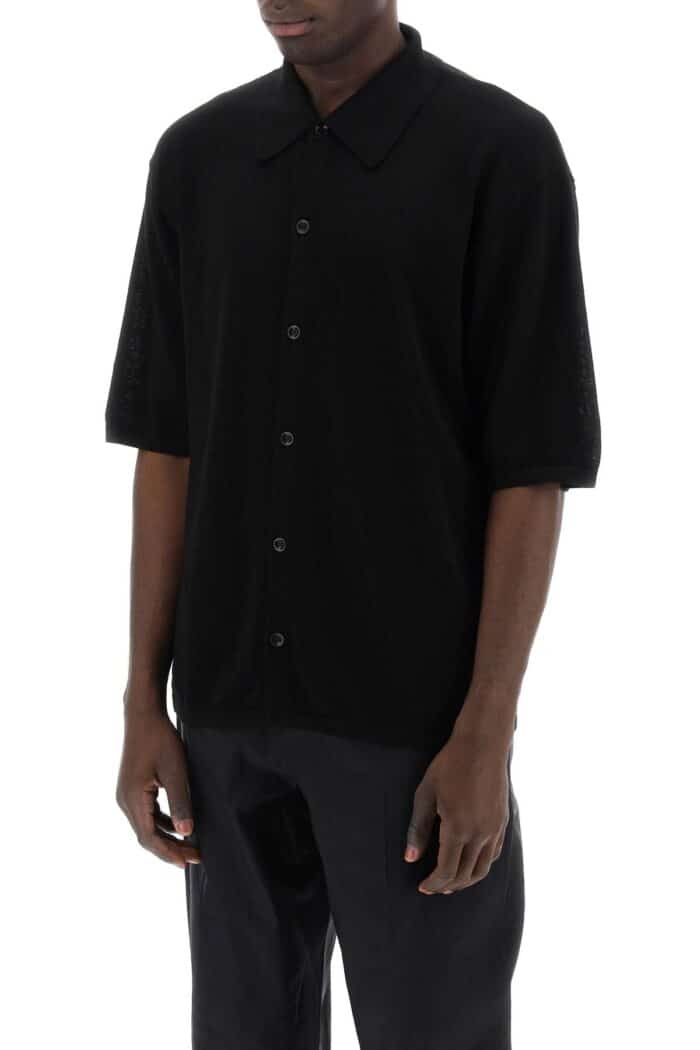 LEMAIRE Short-sleeved Knit Shirt For