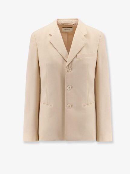 LEMAIRE Single-breasted Wool And Viscose Blazer