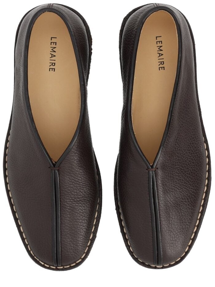 LEMAIRE SLIPPER "PIPED CREPE"