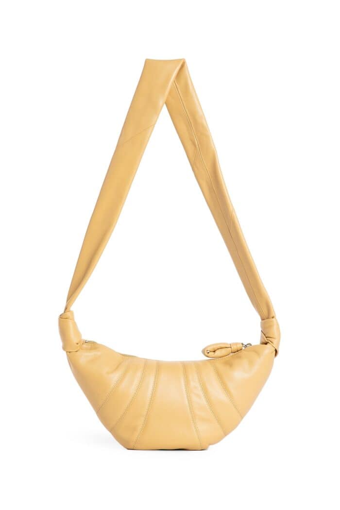 LEMAIRE Small Nappa Leather Croissant Crossbody Bag