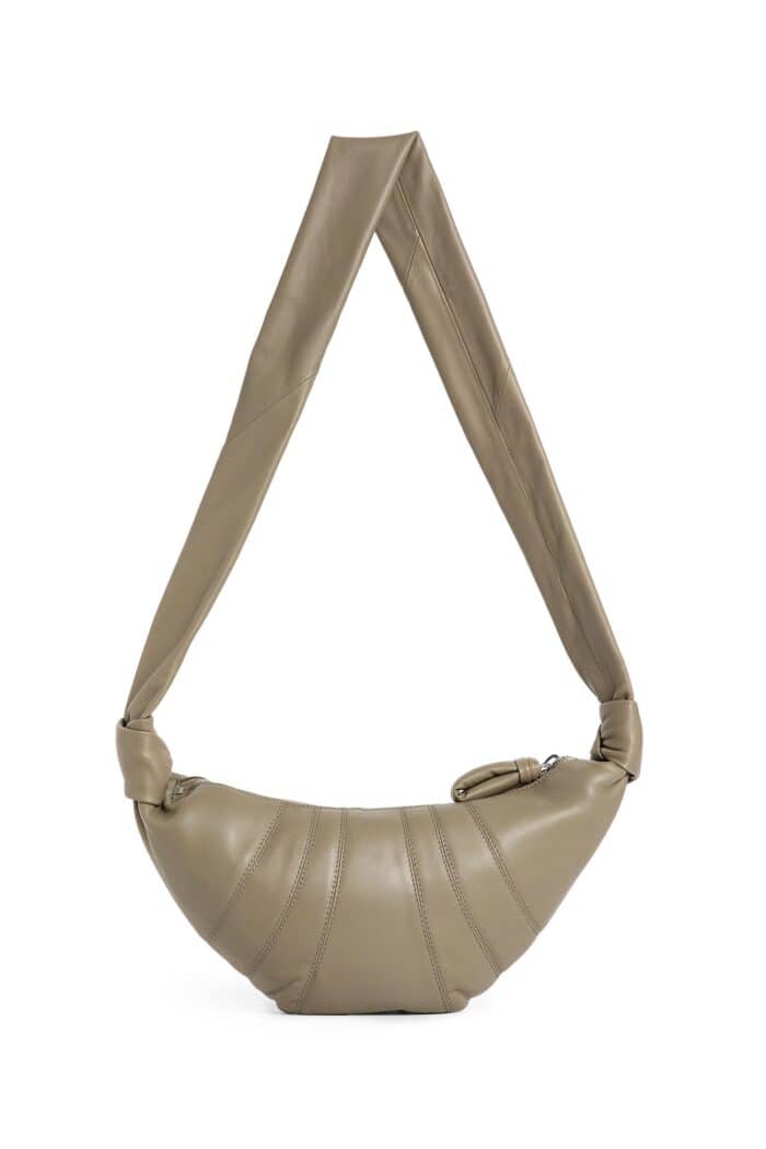 LEMAIRE Small Nappa Leather Croissant Crossbody Bag