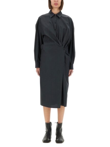 LEMAIRE "STRAIGHT COLLAR TWISTED" DRESS