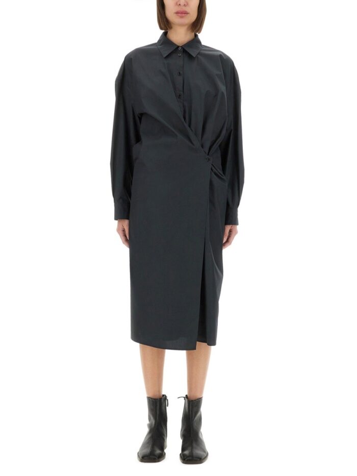 LEMAIRE "STRAIGHT COLLAR TWISTED" DRESS