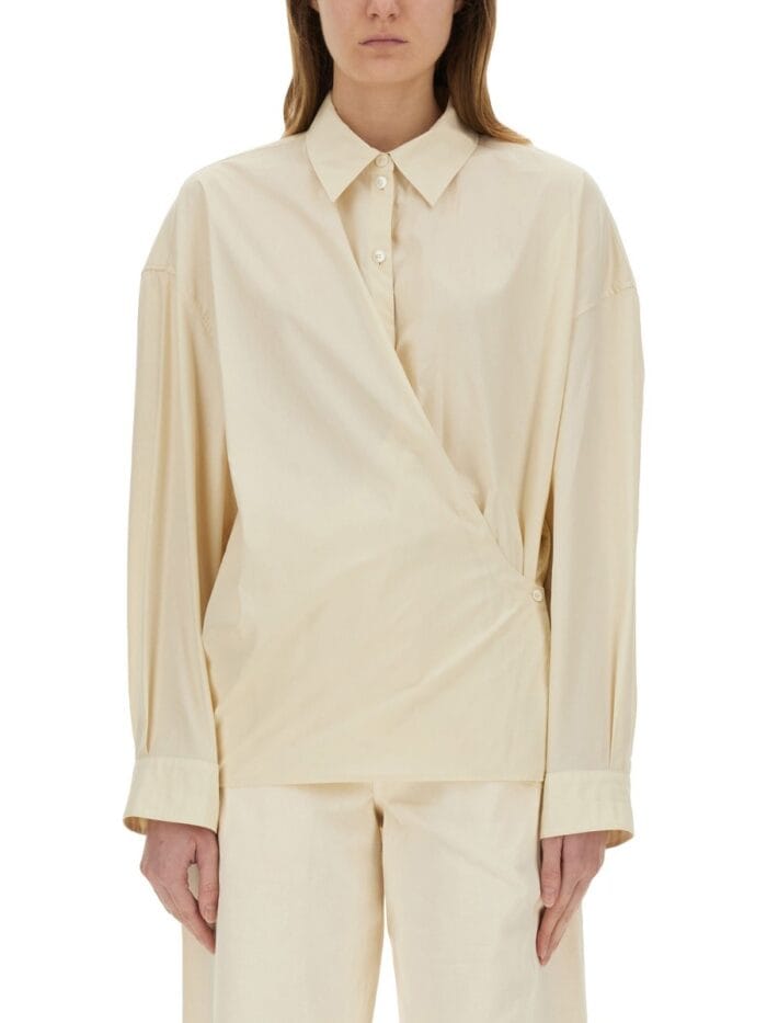 LEMAIRE "STRAIGHT COLLAR TWISTED" SHIRT