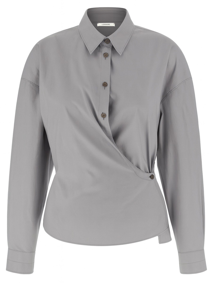LEMAIRE STRAIGHT TWISTED COLLAR SHIRT