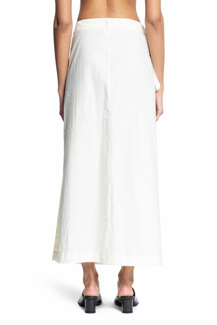 LEMAIRE Technical Cotton Long Wrap Skirt