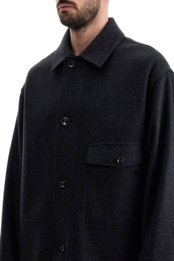 LEMAIRE Wool Felt Overshirt In