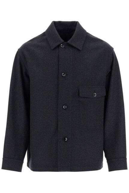 LEMAIRE Wool Felt Overshirt In