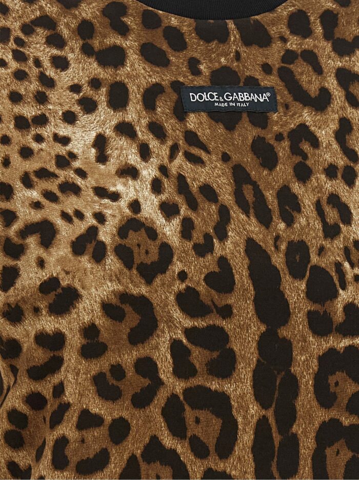 Dolce & Gabbana 'Leo' Cropped T-shirt