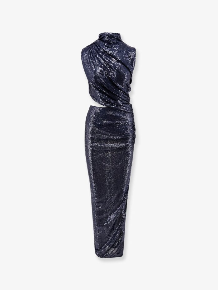 amazuÌn leo stretch tulle dress with sequins AMAZUÌN Leo Stretch Tulle Dress With Sequins