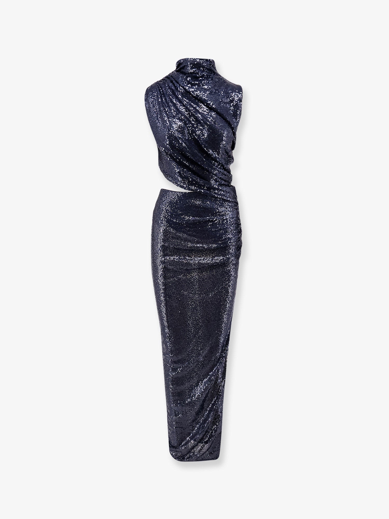 AMAZUÌN Leo Stretch Tulle Dress With Sequins