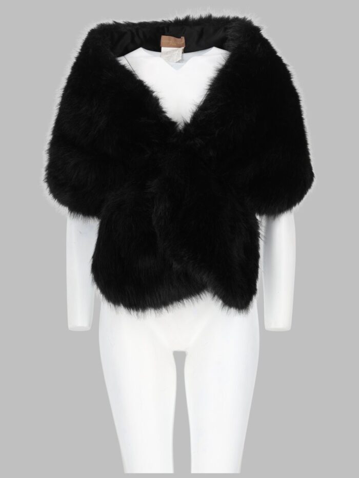 leon & loulou paris faux fur stoles LEON & LOULOU PARIS Faux Fur Stoles