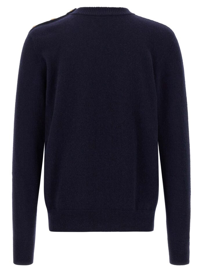Balmain 'Leone Catena' Button Sweater