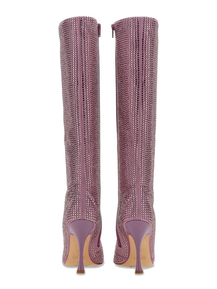 LEONIE HANNE X LIU JO HIGH BOOT WITH RHINESTONES
