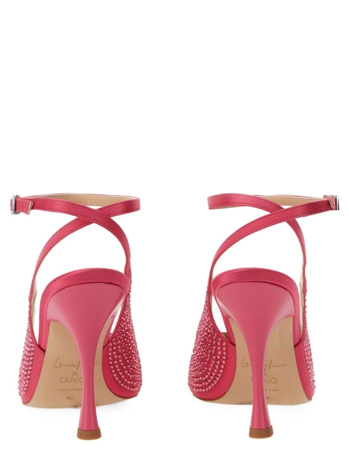 LEONIE HANNE X LIU JO SATIN SLINGBACK