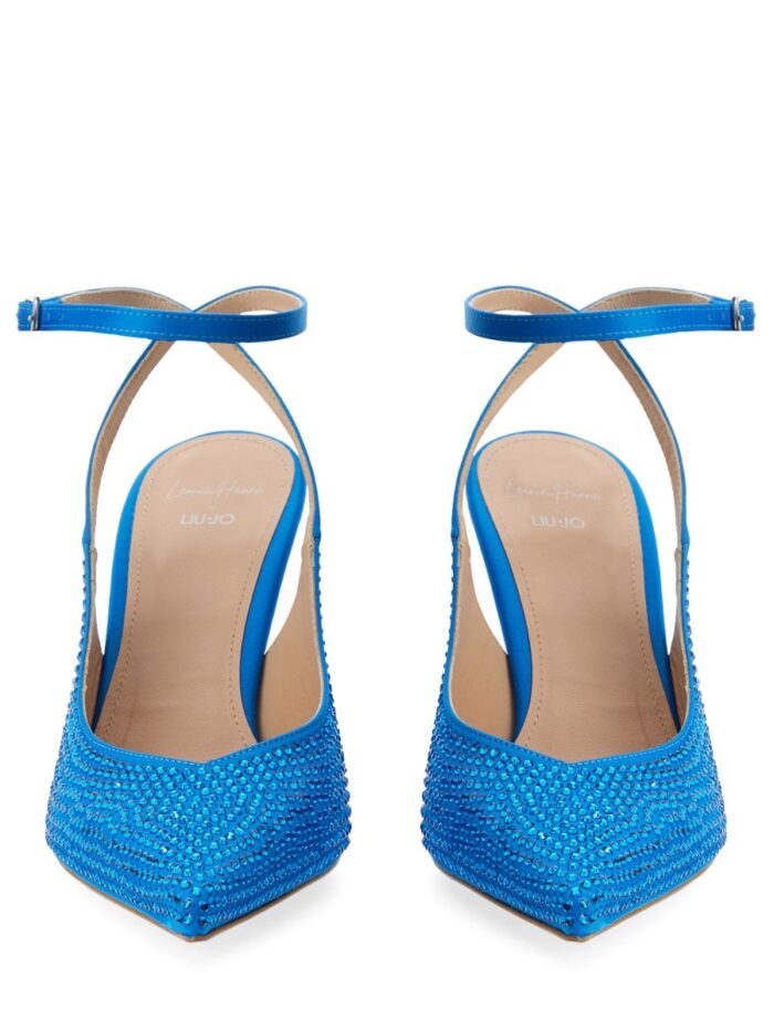 LEONIE HANNE X LIU JO SATIN SLINGBACK