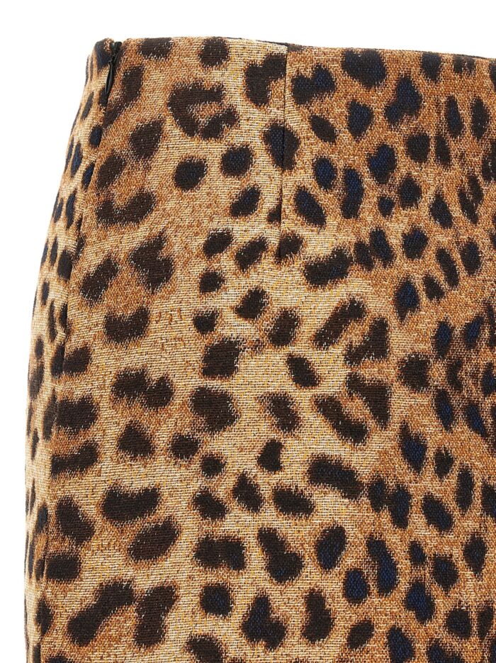 FEDERICA BONIFACI 'Leopard' Mini Skirt