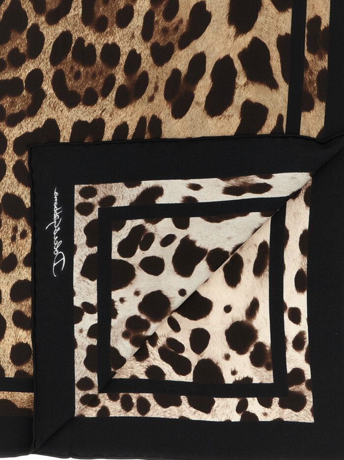 Dolce & Gabbana Leopard-print Scarf