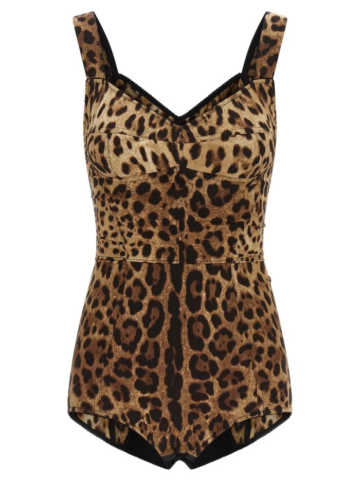Dolce & Gabbana 'Leopardo' Bodysuit
