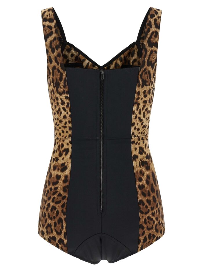 Dolce & Gabbana 'Leopardo' Bodysuit