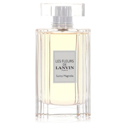 Les Fleurs De Lanvin Sunny Magnolia By Lanvin - Eau De Toilette Spray (Unboxed) 3 Oz