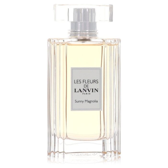 Les Fleurs De Lanvin Sunny Magnolia By Lanvin - Eau De Toilette Spray (Unboxed) 3 Oz