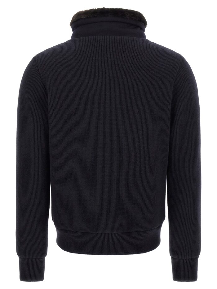 Moorer 'Levion' Wool And Cashmere Bomber Jacket