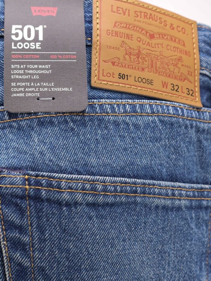 Levi's 501 Blue Denim Jeans