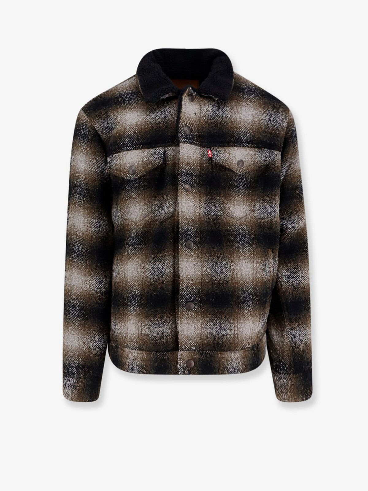 Levi's Jacket With Plaid Motif
