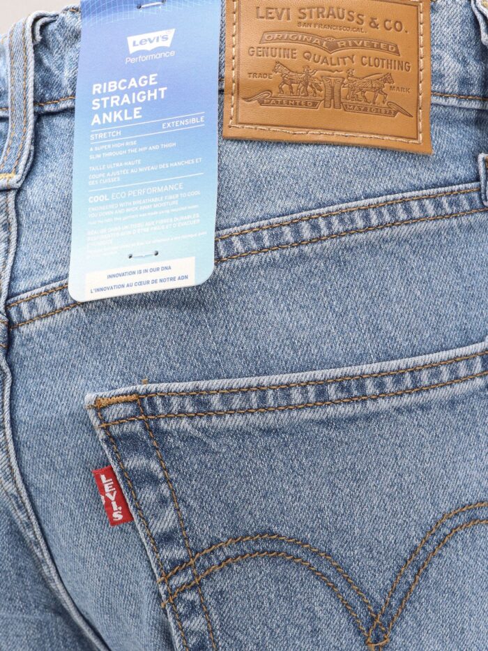 Levi's Ribcage Straight Ankle Stretch Denim Jeans