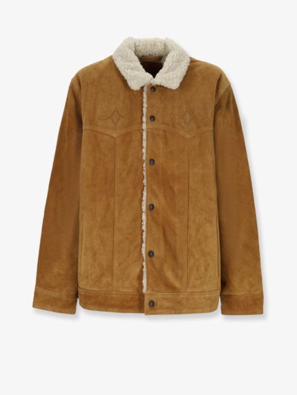Levi's Suede Jacket With Faux Fur Lining