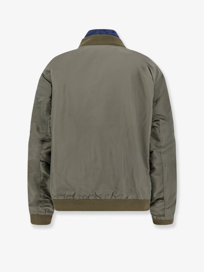 Levi's X Sacai Reversible Denim And Nylon Bomber Jacket