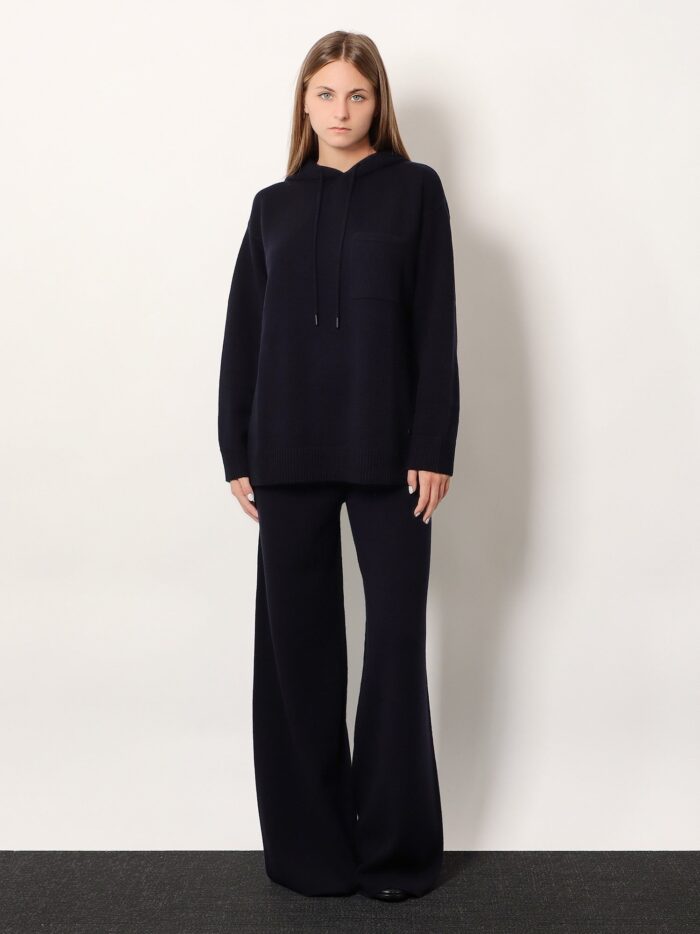 Max Mara Liana Cashmere And Wool Hooded Sweater