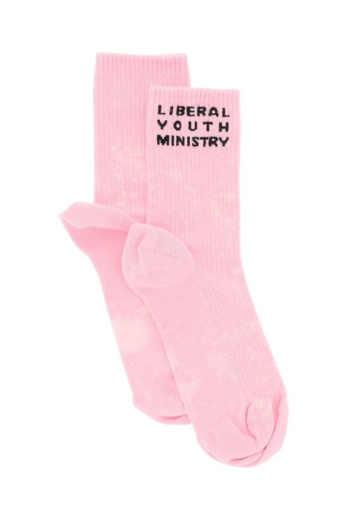 Liberal Youth Ministry Logo Sport Socks