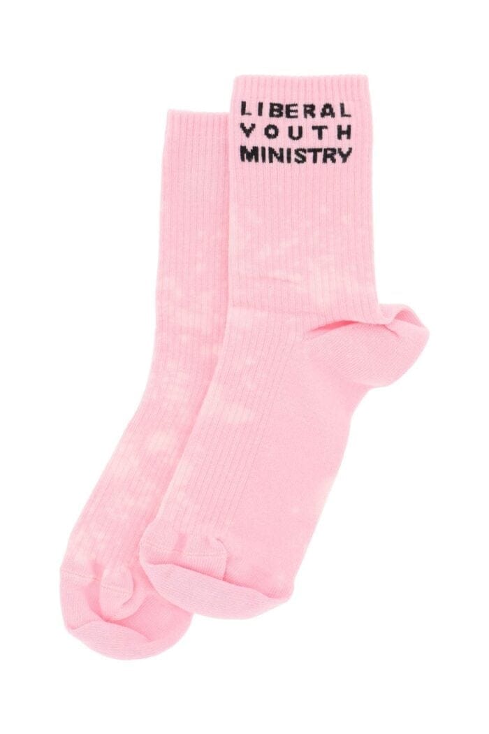 Liberal Youth Ministry Logo Sport Socks