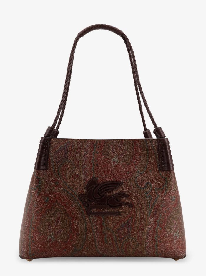 etro libra m arnica paisley fabric shopping bag Etro Libra M Arnica Paisley Fabric Shopping Bag