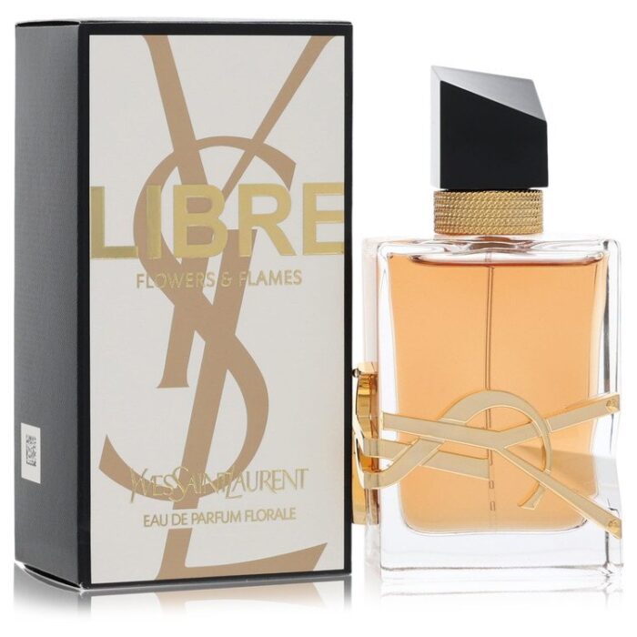 Libre Flowers & Flames By Yves Saint Laurent - Eau De Parfum Spray 1.6 Oz - Image 1