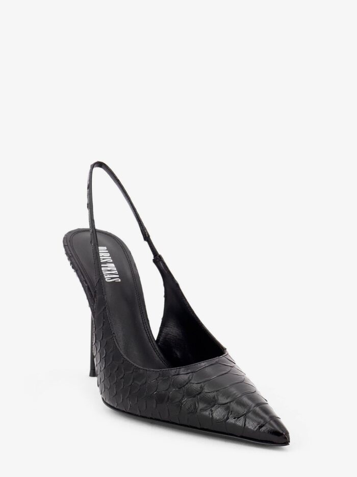 PARIS TEXAS Lidia Pump In Leather With Python Print