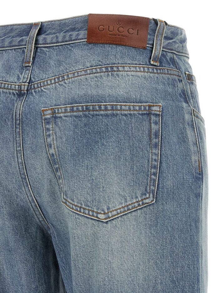 Gucci Light Blue High Waist Jeans