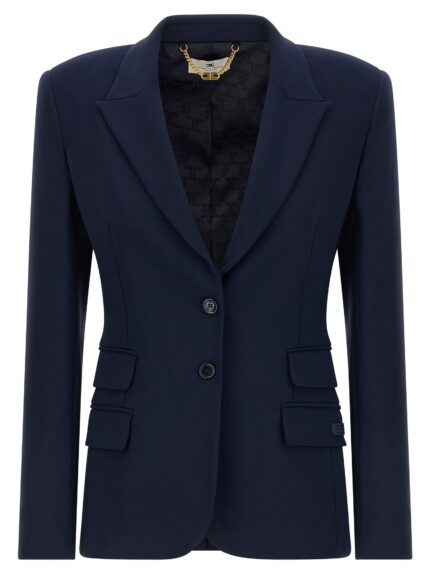Elisabetta Franchi Light Crêpe Blazer