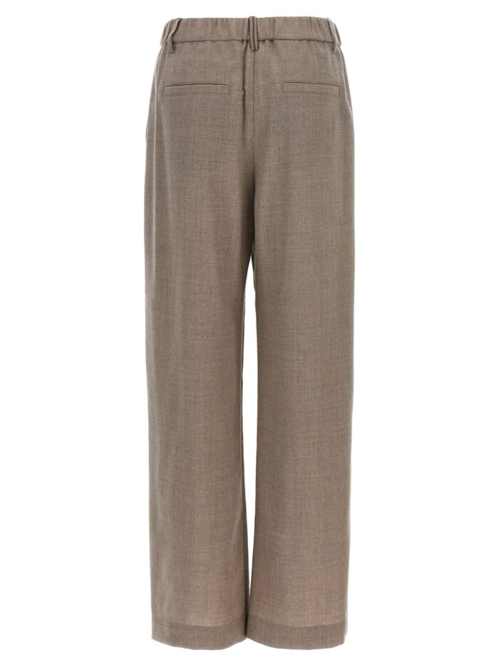 Brunello Cucinelli Light Pants With Pleats