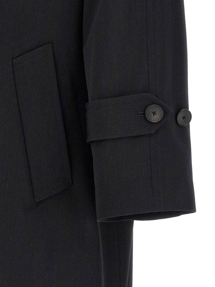 AURALEE 'Light Wool Gabardine' Trench Coat